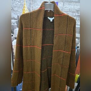 TIME &TRUE - Cozy knit Brown Cardigan